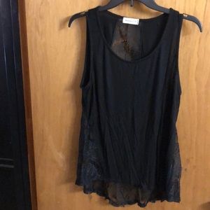 Lace inset Tank